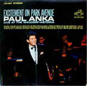 Paul Anka - Excitement On Park Avenue - Live At The Waldorf-Astoria