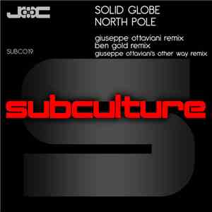 Solid Globe - North Pole