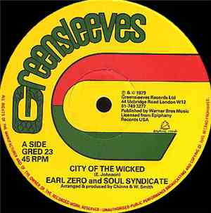 Earl Zero And Soul Syndicate - City Of The Wicked / Righteous Works