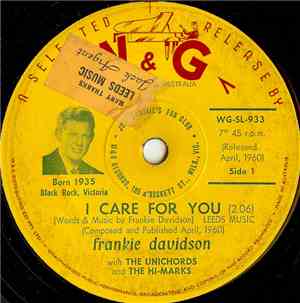 Frankie Davidson - I Care For You
