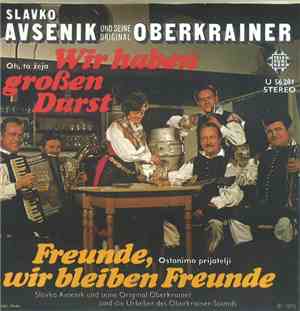 Slavko Avsenik Und Seine Original Oberkrainer - Wir Haben Großen Durst