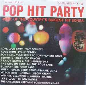 Various - Pop Hit Party, Volume III
