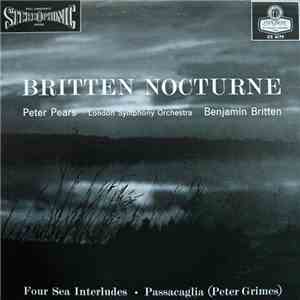 Benjamin Britten, Peter Pears, London Symphony Orchestra - Nocturne - Four  ...