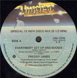 Freddy James - Everybody Get Up And Boogie (Disco Version)