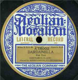 Biese's Novelty Orchestra - Dardanella / Bo La Bo