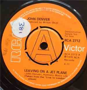 John Denver - Leaving On A Jetplane / Sunshine On My Shoulder