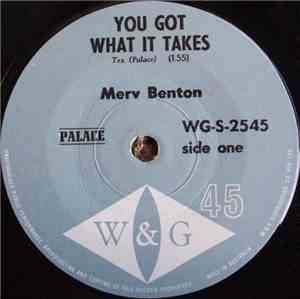 Merv Benton - You Got What It Takes / Shake, Rattle And Roll