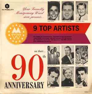 Various - Montgomery Ward 9 Top Artist Sampler