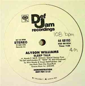 Alyson Williams - Sleep Talk