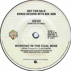 Devo - Working In The Coal Mine