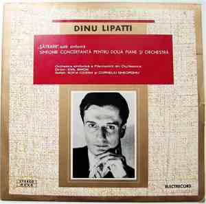 Dinu Lipatti - Orchestra simfonică a Filarmonicii din Cluj-Napoca , Dirijor ...