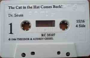 Dr. Seuss - ⠮⠀⠉⠁⠞⠀⠔⠀⠮⠀⠓⠁⠞⠀⠤⠑⠎⠀⠃⠁⠉⠅⠖ = The Cat In The Hat Comes Back!