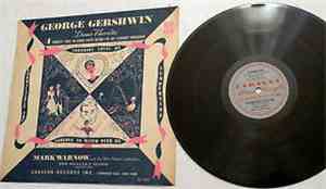 Mark Warnow And His Blue Velvet Orchestra - George Gershwin Dance Favorites