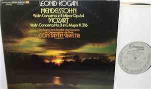 Mendelssohn, Mozart Played By Leonid Kogan With Paris Conservatoire Orchest ...
