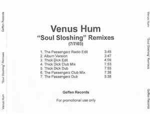 Venus Hum - Soul Sloshing (Remixes)