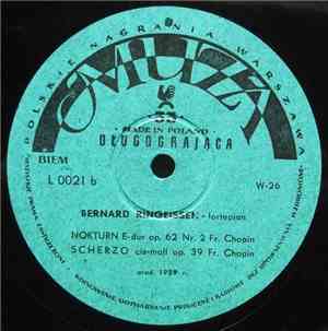 Bernard Ringeissen, Fr. Chopin - Ballada / Etiuda / Nokturn / Scherzo
