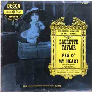Laurette Taylor - Peg O' My Heart