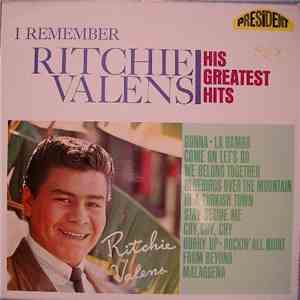 Ritchie Valens - I Remember Ritchie Valens His Greatest Hits