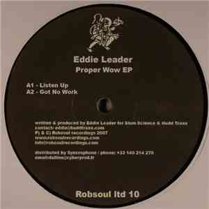 Eddie Leader - Proper Wow EP