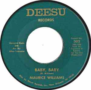 Maurice Williams - Being Without You / Baby, Baby