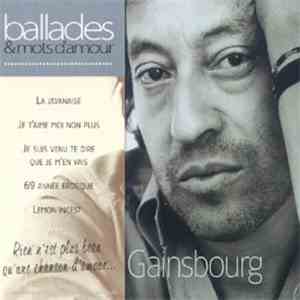 Serge Gainsbourg - Ballades Et Mots D'Amour