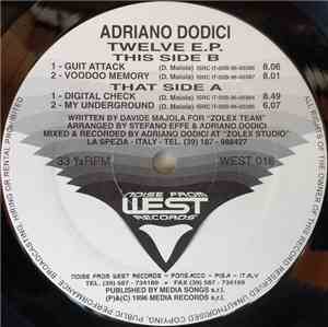 Adriano Dodici - Twelve EP