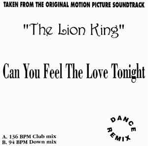 Alan Jones  - Can You Feel The Love Tonight