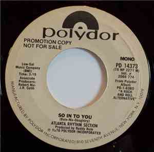 Atlanta Rhythm Section - So In To You
