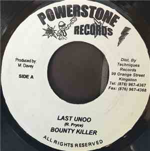 Bounty Killer - Last Unoo