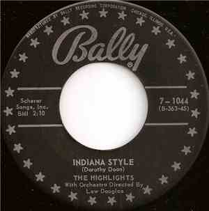 The Highlights - Indiana Style / Turn Around Shoes