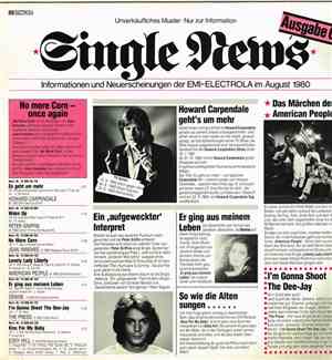 Various - Single News 6'80