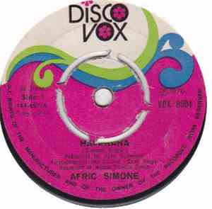 Afric Simone - Hafanana / Vagabundo