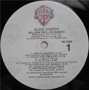 Alice Cooper - Billion Dollar Babies