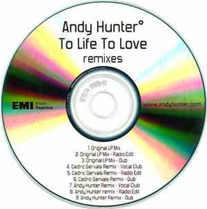 Andy Hunter° - To Life To Love (Remixes)