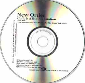 New Order - Guilt Is A Useless Emotion (Radio Mixes)