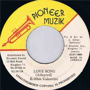 Robbie Valentine - Love Song