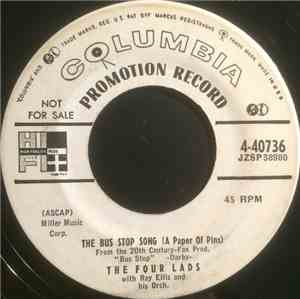 The Four Lads - The Bus Stop Song (A Paper Of Pins) / A House With Love In  ...