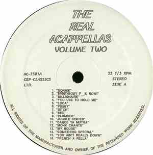 Unknown Artist - The Real Acappellas: Volume Two