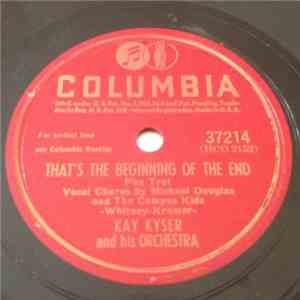 Kay Kyser And His Orchestra - That's The Beginning Of The End / Managua, Nicaragua (Manag-wa, Nicarag-wa)