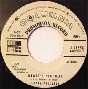 Lefty Frizzell - Heart's Highway / I'm A Boy Left Alone
