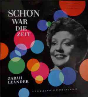 Zarah Leander - Schön War Die Zeit