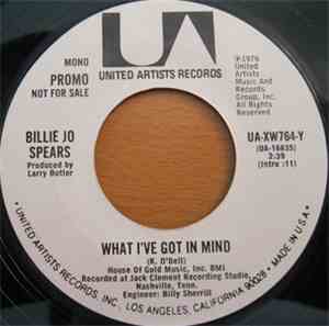 Billie Jo Spears - What I've Got In Mind