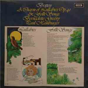 Britten - Bernadette Greevy, Paul Hamburger - A Charm Of Lullabies Op.41 &  ...
