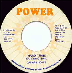 Calman Scott - Hard Times