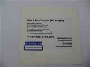 Das Ich - Cabaret (DJ Promo)