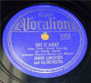 Jimmie Lunceford And His Orchestra - Put It Away / Uptown Blues