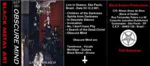 Obscure Mind - Live in Osasco