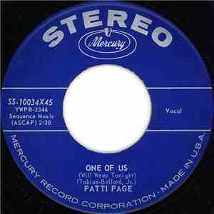 Patti Page - One Of Us (Will Weep Tonight)