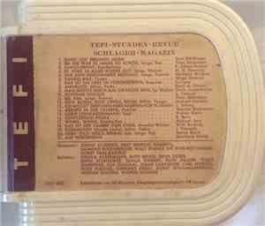 Various - Tefi Stunden Revue Schlager Magazin