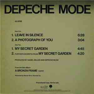 Depeche Mode - Selections From A Broken Frame